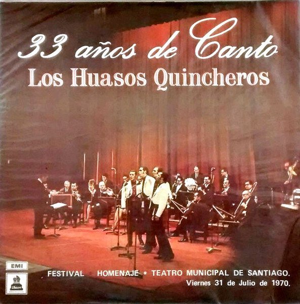 Cover of 33 Años De Canto