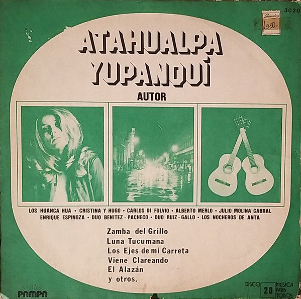 Cover of Atahualpa Yupanqui Autor