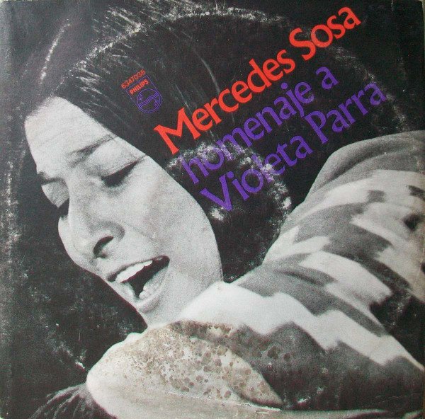 Cover of Homenaje A Violeta Parra