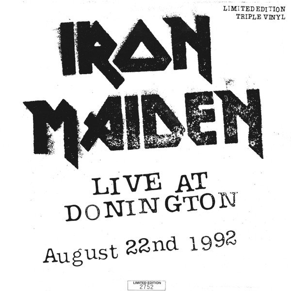 Cover of Live At Donington (August 22nd 1992)