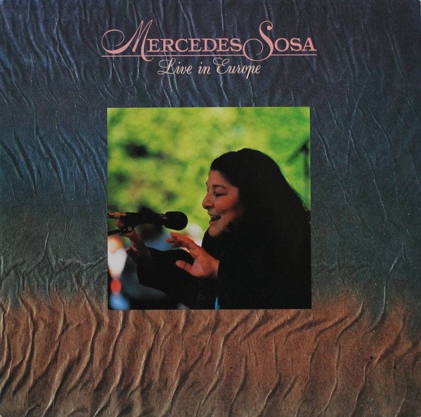 Cover of Live In Europe
