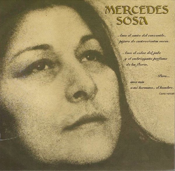 Cover of Mercedes Sosa